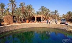 الينابيع الكبريتيه في واحة سيوة